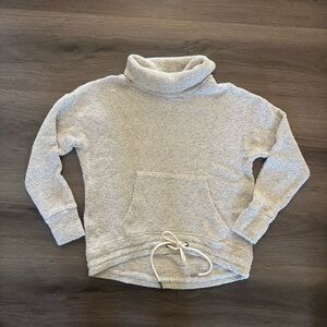 Cowl neck textured Sweater